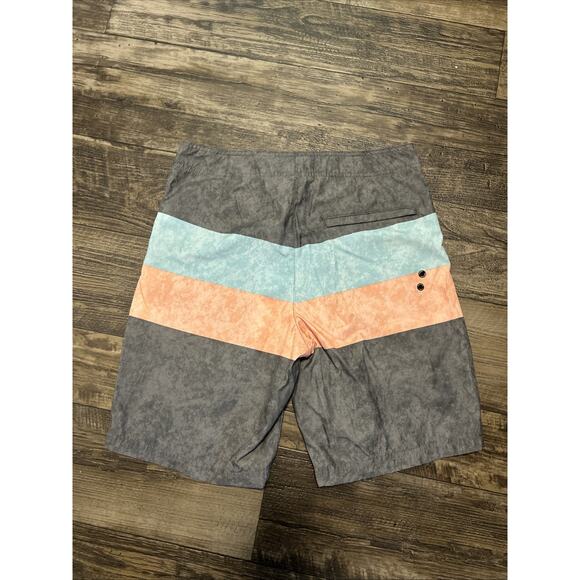 American Eagle Boardshorts Men’s Small Grey swim Trunks - Picture 5 of 7